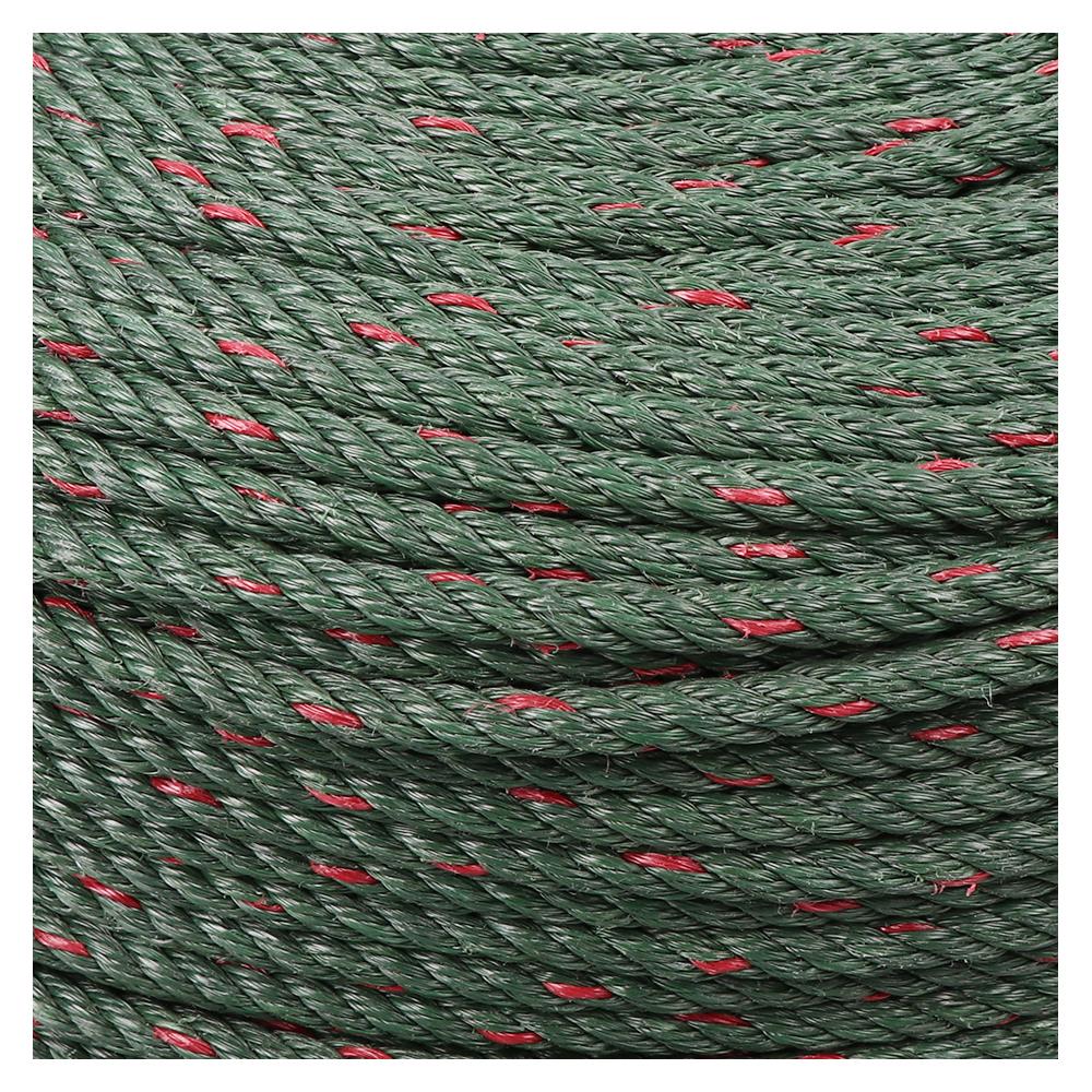 เชือกไนลอน TOPTUL 5 มม.X190 ม. สีเขียวขี้ม้า