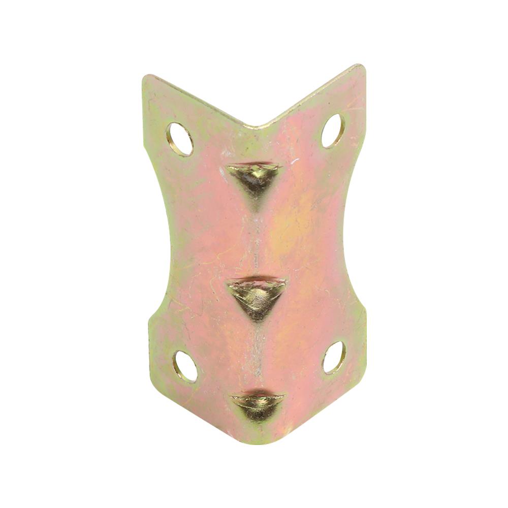 เหล็กฉากตัว L BIH S-0431Y 4 รู แพ็ก 4 ชิ้น