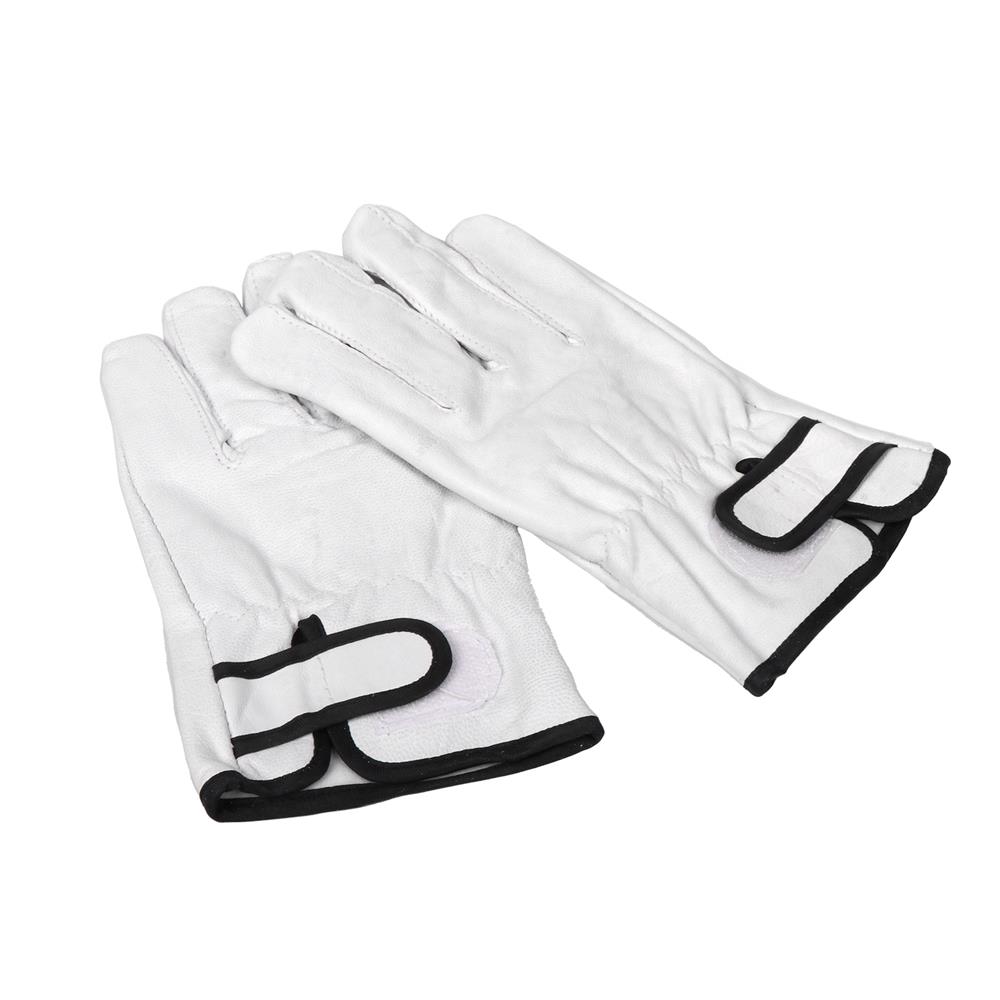 ถุงมือหนังผิววัวเชื่อมอาร์กอน PROSIRY SAFE W-RGON สีขาว