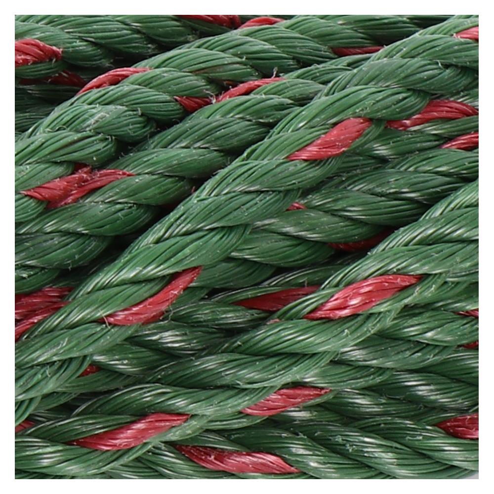 เชือกไนล่อน DEXZON 4 มม.x10 ม. สีเขียวขี้ม้า