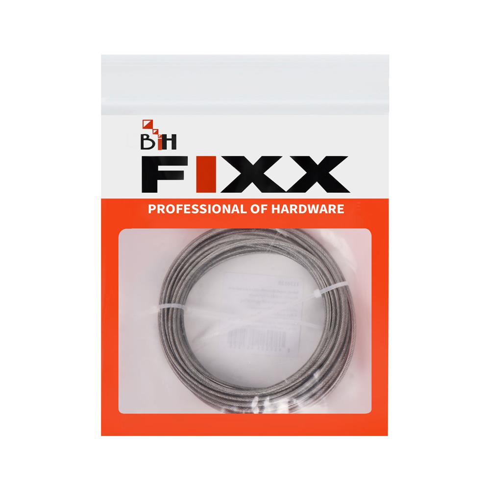 ลวดสลิงหุ้มพลาสติก BIH 1.5X2.5 มม. 10 เมตร