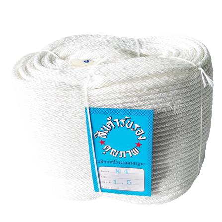 เชือกถัก PP HANKA 4 มม. 100 ม. สีขาว_2