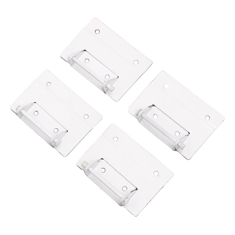 บานพับมุ้งลวดประตูธรรมดา BIH สีขาวนม (แพ็ก 4 ชิ้น)