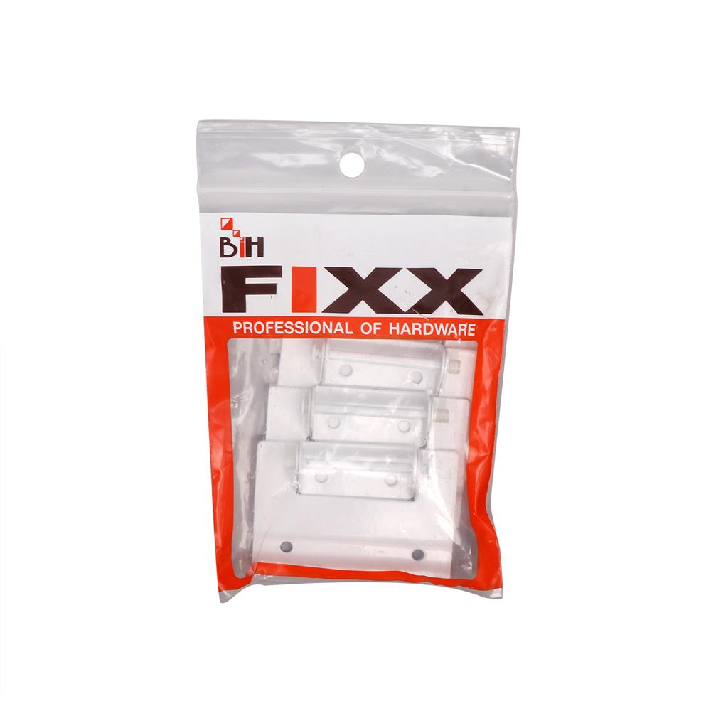 บานพับมุ้งลวดประตูธรรมดา BIH สีขาวนม (แพ็ก 4 ชิ้น)