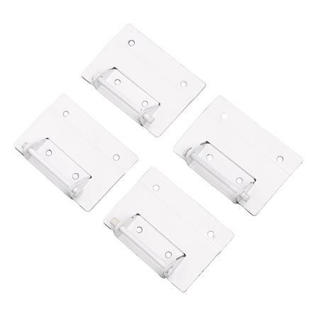 บานพับมุ้งลวดประตูธรรมดา BIH สีขาวนม (แพ็ก 4 ชิ้น)