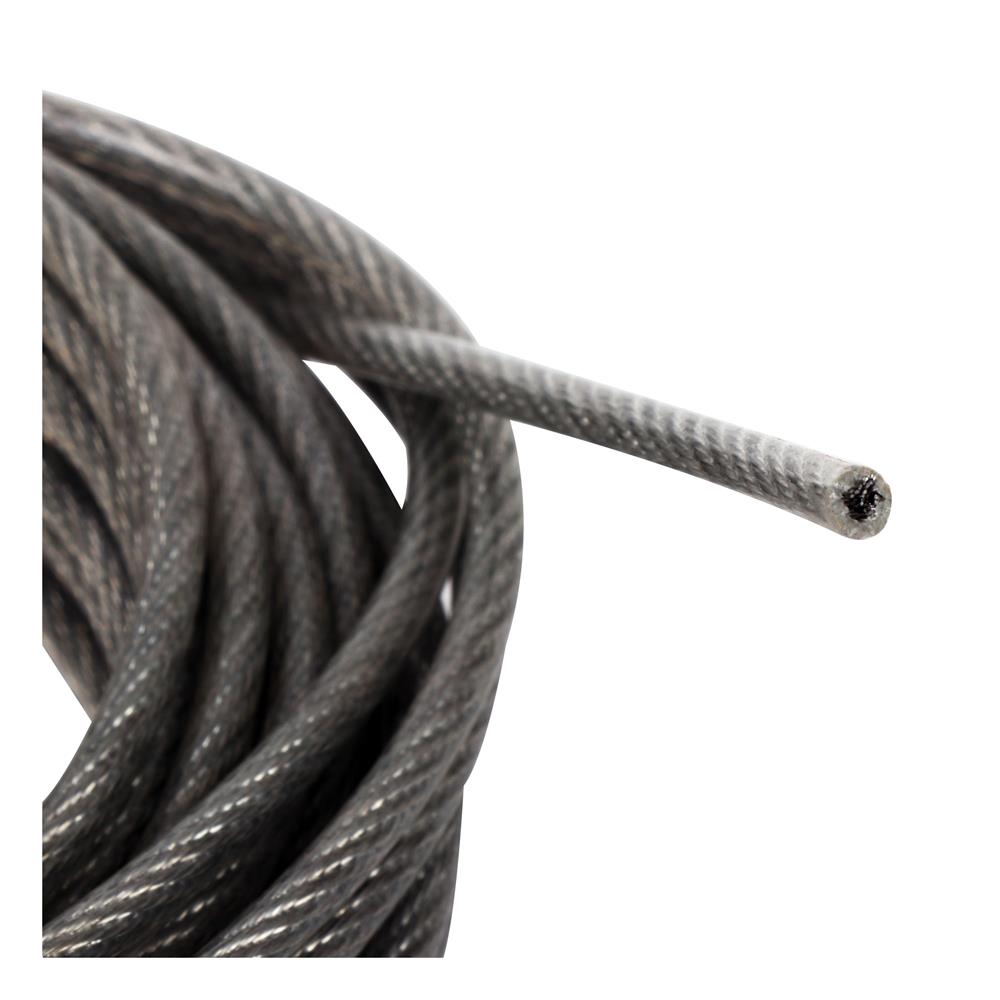 ลวดสลิงหุ้มพลาสติก BIH 2.4X4 มม. 10 เมตร