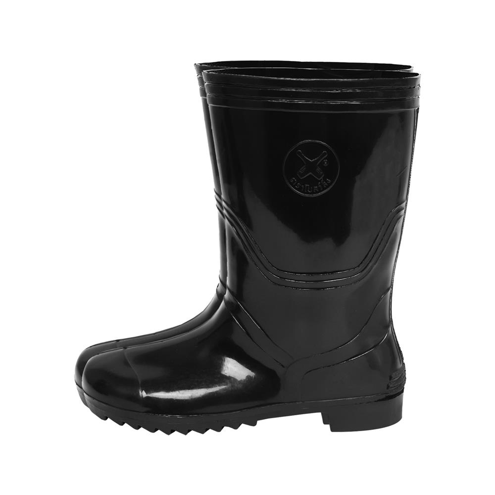 รองเท้าบูท โบว์ลิ่ง สูง 11 นิ้ว เบอร์ 10.5 สีดำ