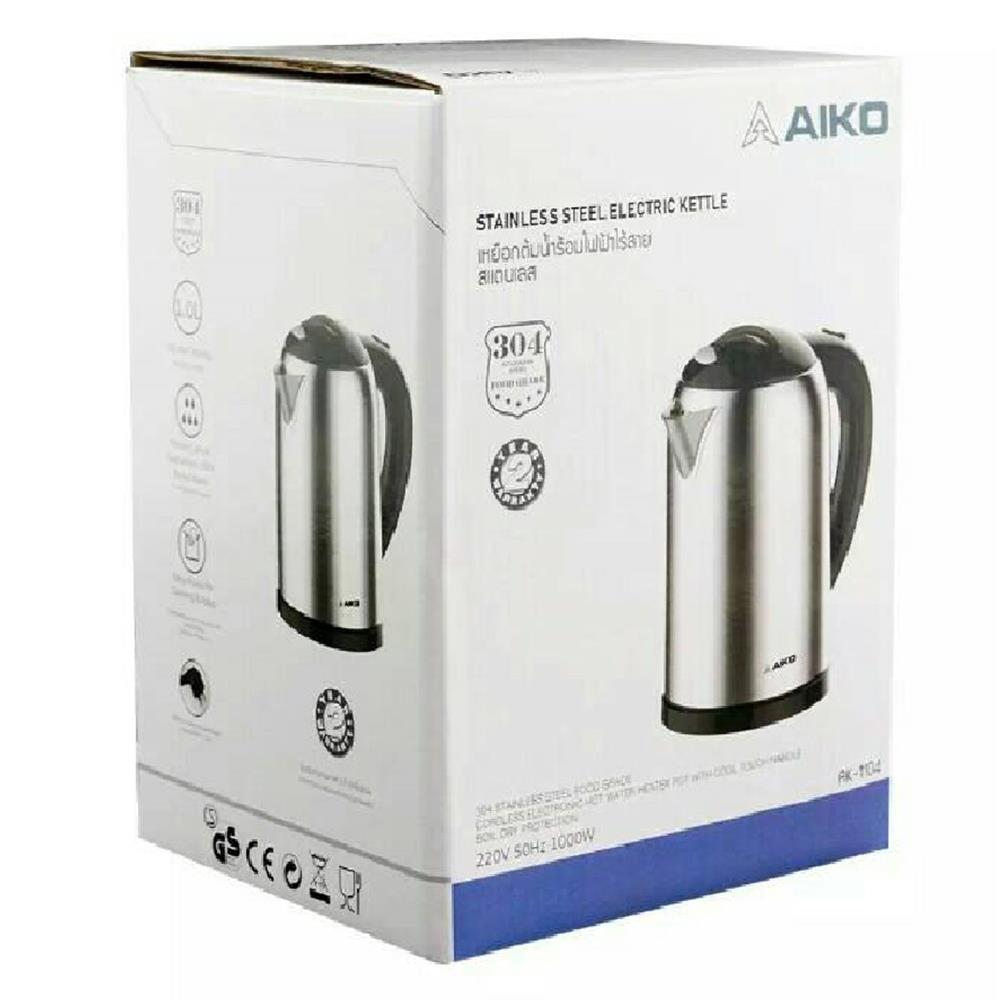 กาต้มน้ำไฟฟ้า AIKO AK-1104  1 ลิตร
