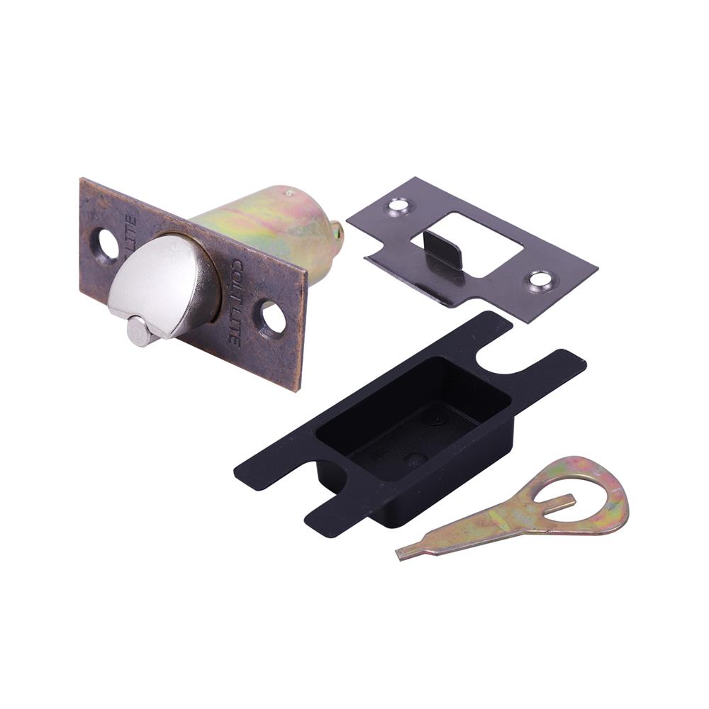 ลูกบิดทั่วไป COLT LITE K591 หัวกลม AC  สีทองแดงรมดำ