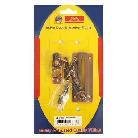 กลอนโซ่ M.PRO DG 200 3.5 นิ้ว สีทองแดงรมดำ_2