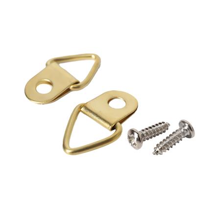 หูแขวนสามเหลี่ยมเล็ก BIH S-176G สีทอง แพ็ก 25 ชิ้น_0