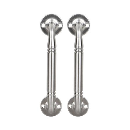 มือจับกลึง NAP 369 5 นิ้ว สีสเตนเลส (แพ็ก 2 ชิ้น)