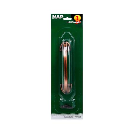 มือจับลายเรียบ NAP 904 140 มม. สีทองแดงรมดำ_2