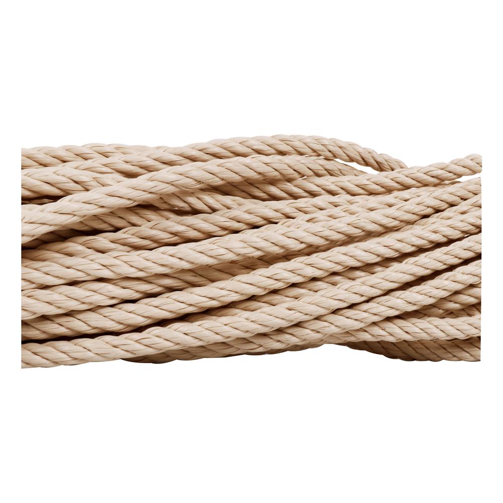 เชือกใยยักษ์ MG 4 มม.X10 ม. สีครีม