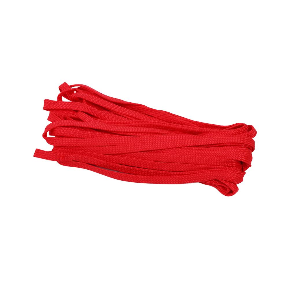 เชือกทอแบน MG 1/2 นิ้วX20 ม. สีแดง