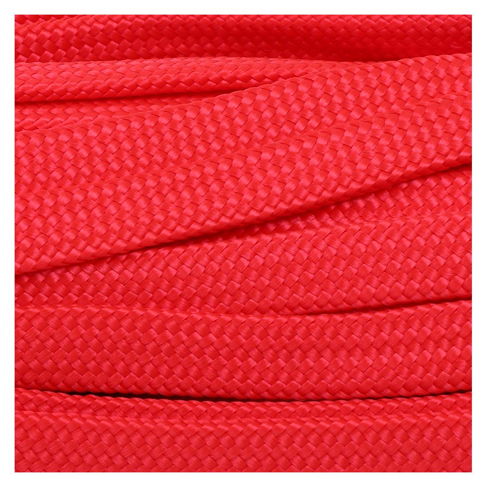 เชือกทอแบน MG 1/2 นิ้วX20 ม. สีแดง