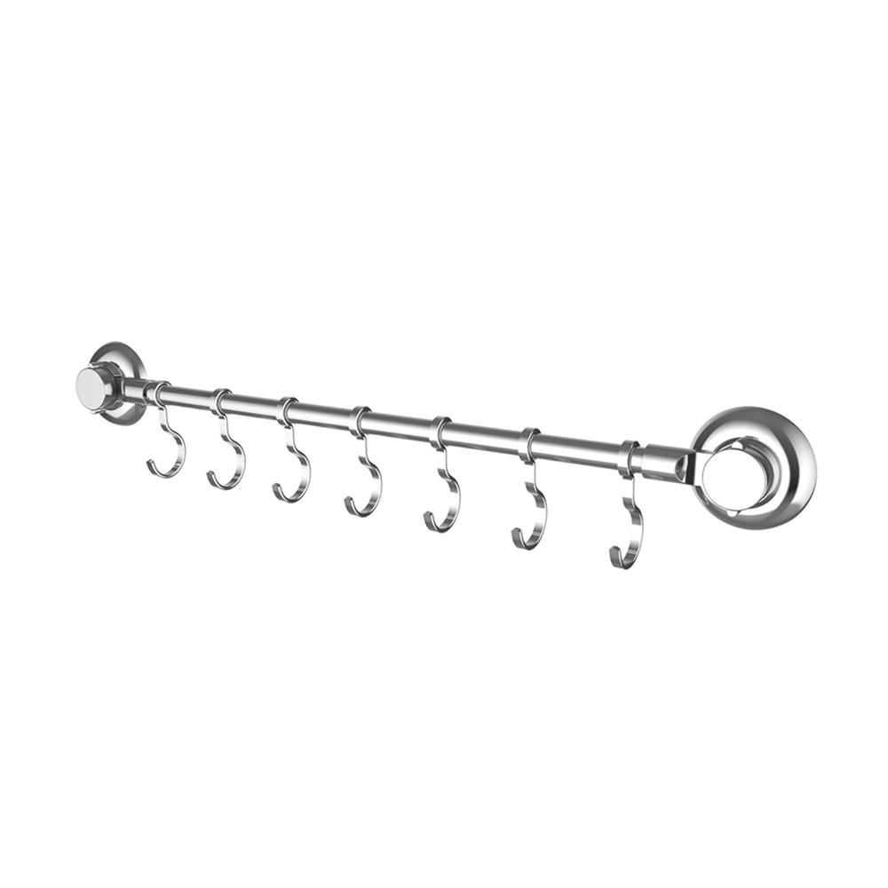 ราวแขวนพร้อมตะขอ 7 ชิ้นสุญญากาศ KECH 211