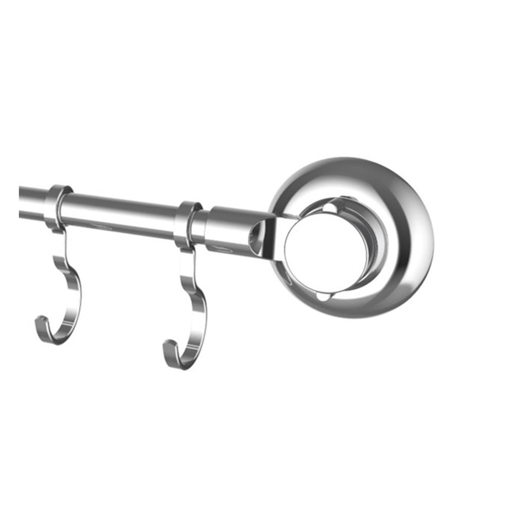 ราวแขวนพร้อมตะขอ 7 ชิ้นสุญญากาศ KECH 211