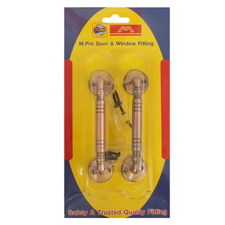 มือจับกลึง M.PRO 760 4 นิ้ว สีทองแดงรมดำ แพ็ก 2 ชิ้น_2