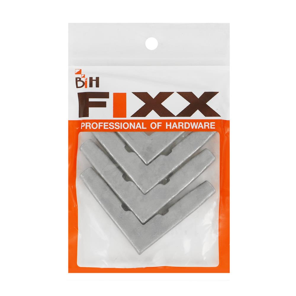 มุมหน้าต่าง BIH สีเงิน แพ็ก 4 ชิ้น