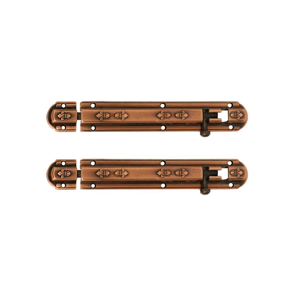 กลอนทั่วไป M.PRO 240 6 นิ้ว สีทองแดงรมดำ (แพ็ก 2 ชิ้น)