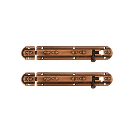 กลอนทั่วไป M.PRO 240 6 นิ้ว สีทองแดงรมดำ (แพ็ก 2 ชิ้น)