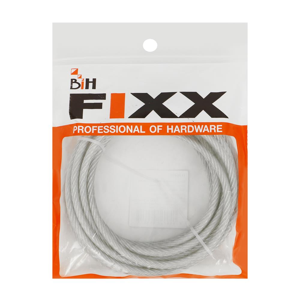 ลวดสลิงหุ้มพลาสติก BIH 4X6 มม. 5 เมตร