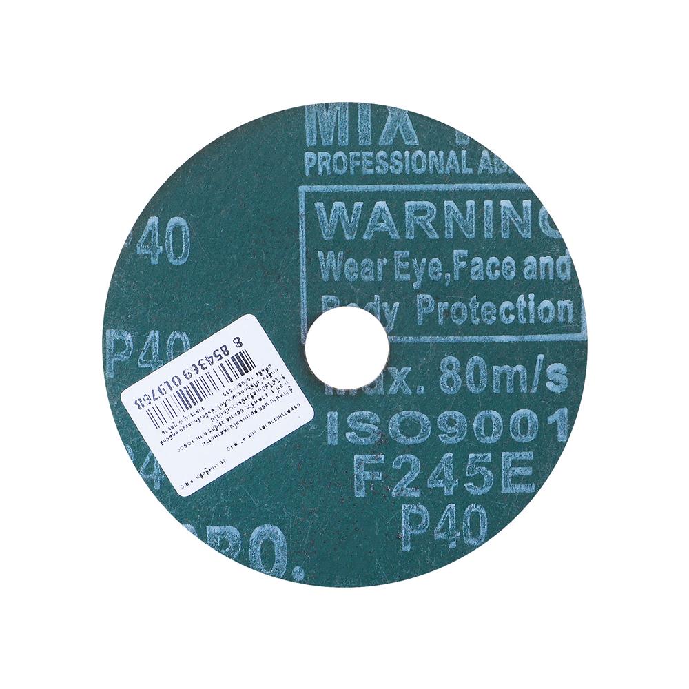 กระดาษทรายกลม เบอร์ 40 MIX 4 นิ้ว