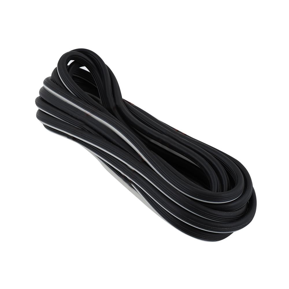 เส้นอัดยางมุ้งอลูมิเนียม BIH 5 เมตร สีดำ/สีเทา