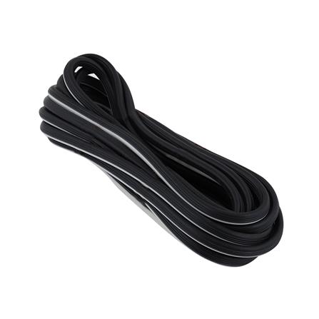 เส้นอัดยางมุ้งอลูมิเนียม BIH 5 เมตร สีดำ/สีเทา