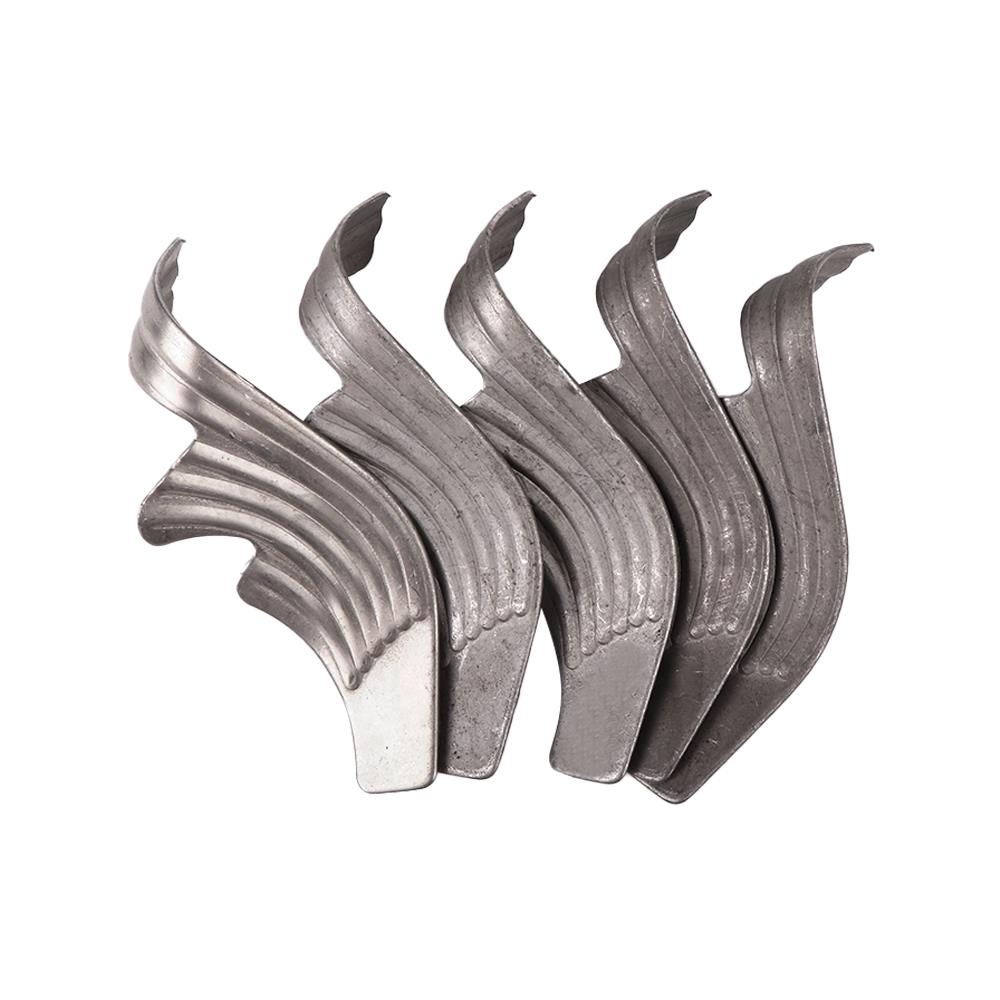 ใบไม้ประดับเหล็กดัด BIH B6 3X9 ซม.ขวา แพ็ก 5 ชิ้น