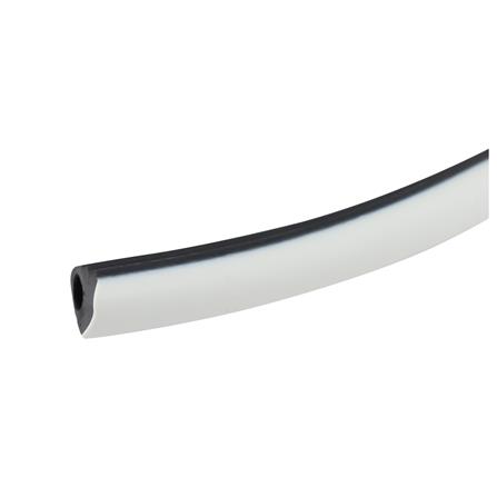 เส้นอัดยางมุ้งอลูมิเนียม BIH 15 เมตร สีดำ/สีเทา_1