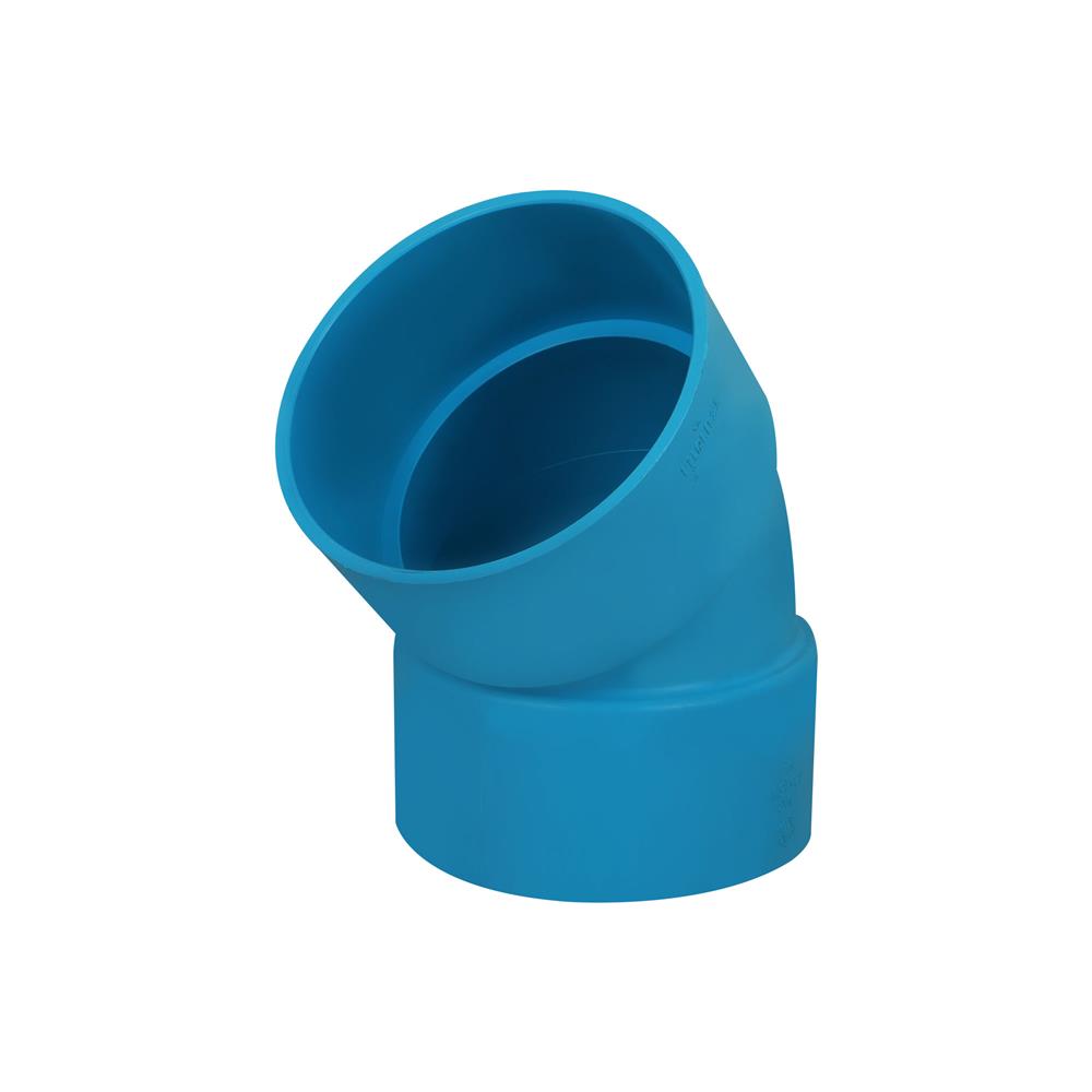 ข้องอบาง 45 องศา SCG 125 5 นิ้ว สีฟ้า