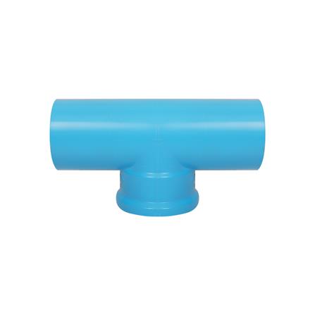 ข้อต่อสามทางเกลียวใน SCG 1 นิ้ว สีฟ้า_1
