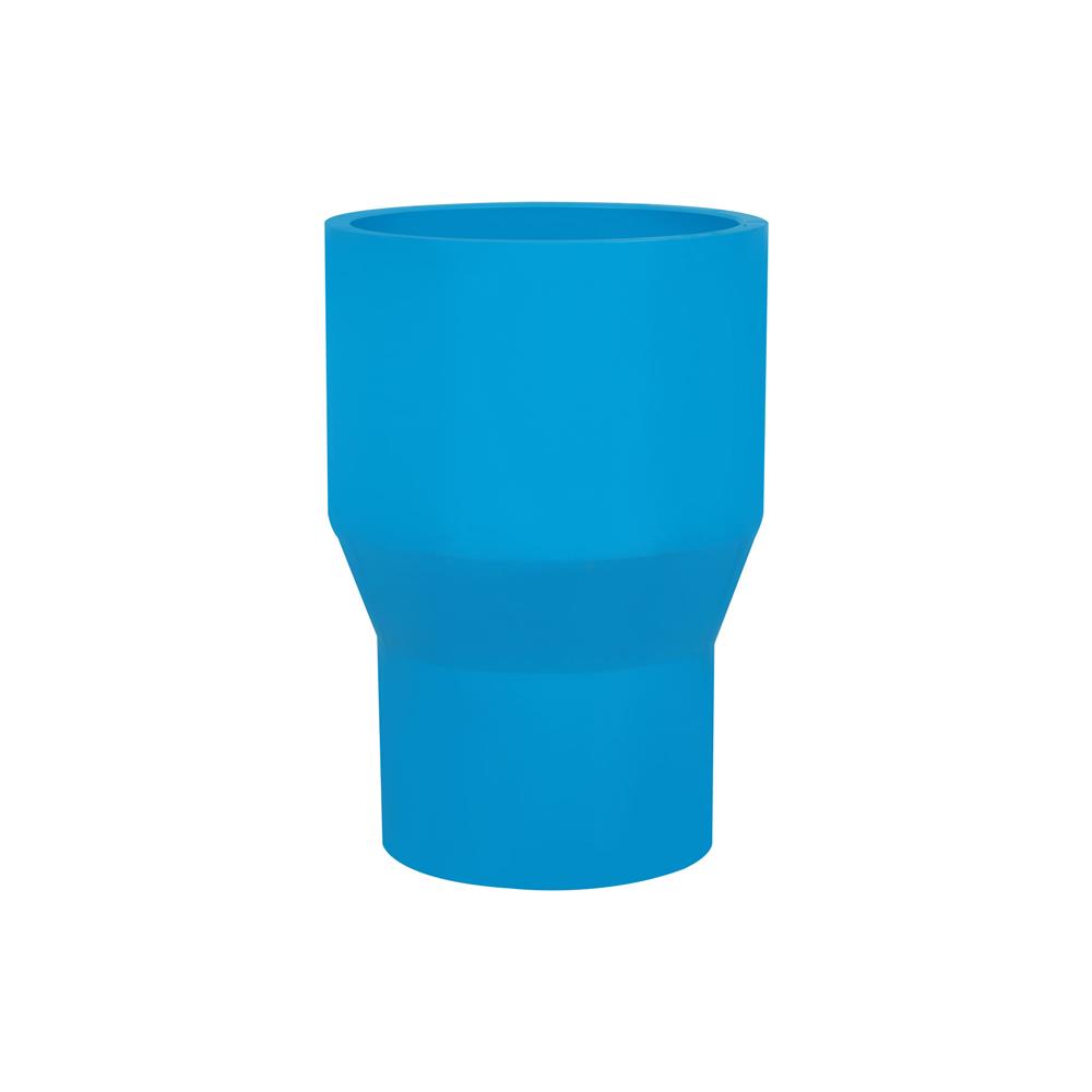 ข้อต่อตรงลด PVC SCG 4X3 นิ้ว สีฟ้า