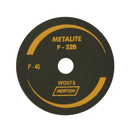 กระดาษทรายกลม เบอร์ 40 NORTON F226  4 นิ้ว