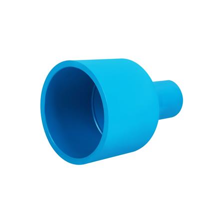 ข้อต่อตรงลด PVC SCG 4x1 1/2 นิ้ว สีฟ้า