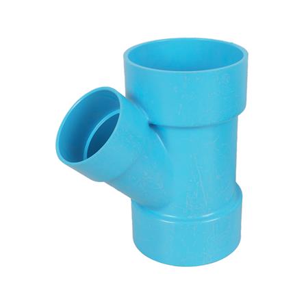 ข้อต่อสามทางวายลด-บาง SCG 4 นิ้วx2 1/2 นิ้ว สีฟ้า