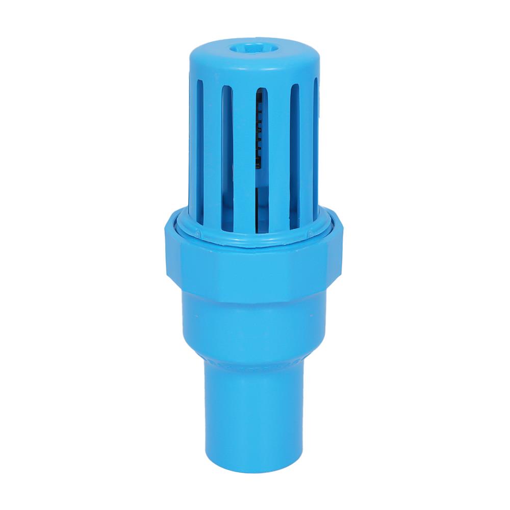 ฟุตวาล์ว หัวกะโหลก PVC ท่อน้ำไทย 35 1 1/4 นิ้ว สีฟ้า