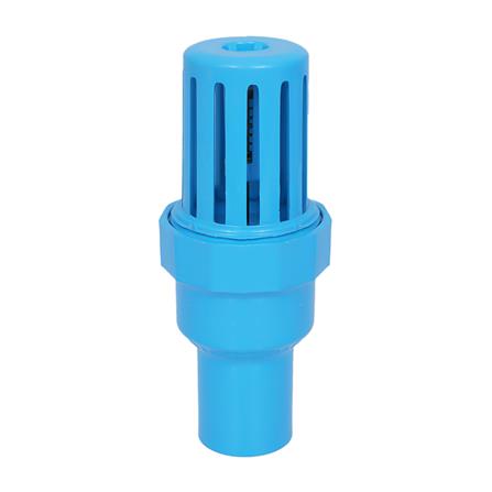 ฟุตวาล์ว หัวกะโหลก PVC ท่อน้ำไทย 35 1 1/4 นิ้ว สีฟ้า_1