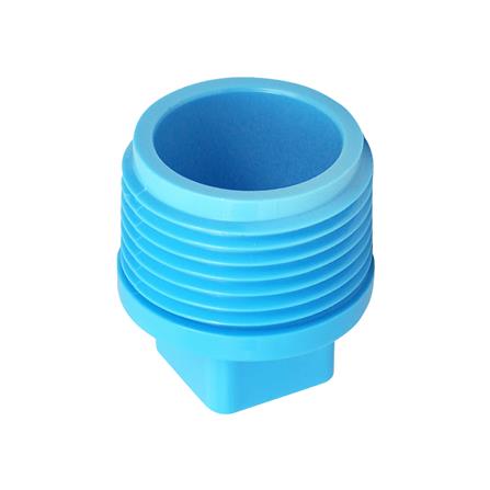 ปลั๊กอุดเกลียวนอก ท่อน้ำไทย 1 นิ้ว สีฟ้า_1