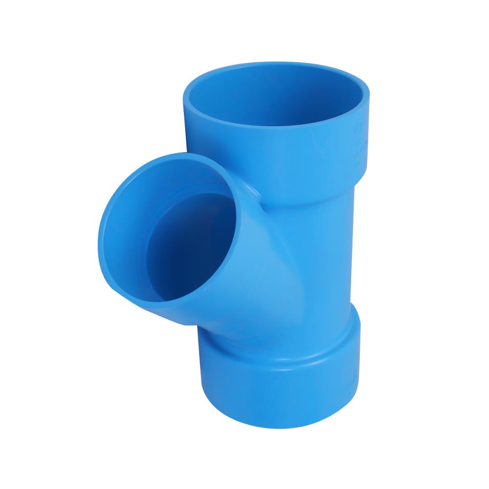 ข้อต่อสามทางวายลด-บาง SCG 4 นิ้วx3 นิ้ว สีฟ้า