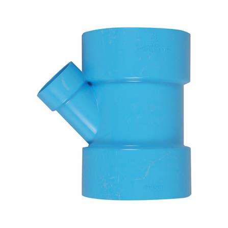 ข้อต่อสามทางวายลด-บาง SCG 4 นิ้วx1 1/2 นิ้ว สีฟ้า_1