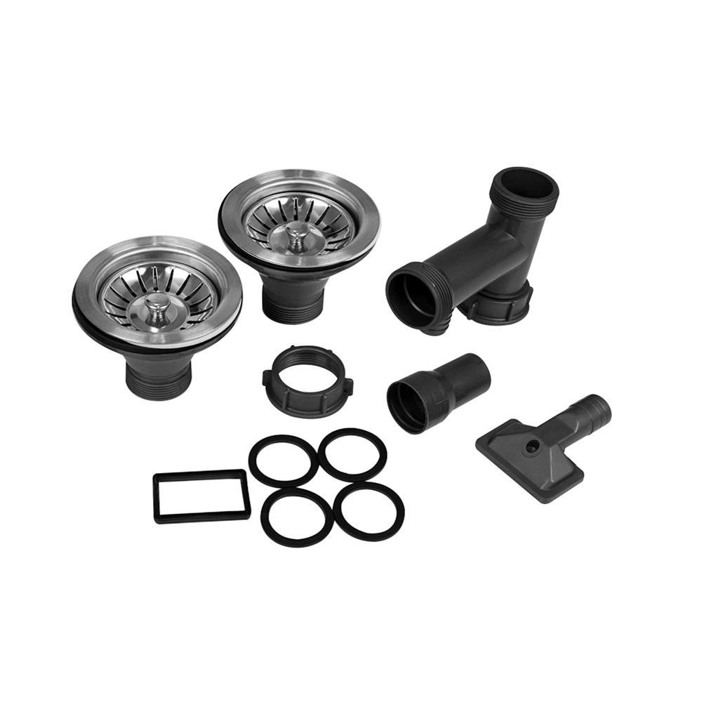 ชุดสะดือ PARNO AP-MDR03 3.5 นิ้ว 2 หัว พลาสติก