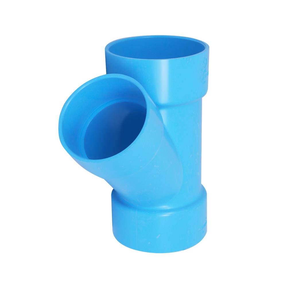 ข้อต่อสามทางวายลด-บาง SCG 3 นิ้วx2 1/2 นิ้ว สีฟ้า