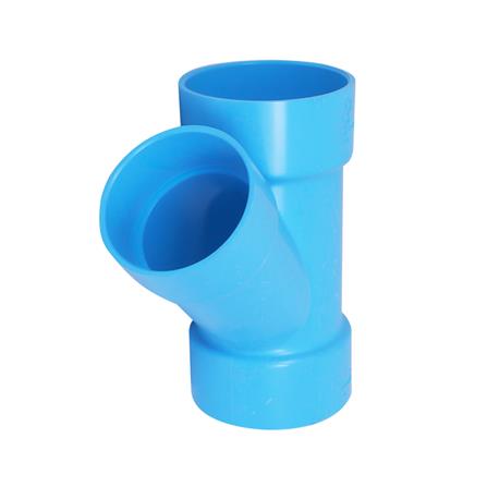 ข้อต่อสามทางวายลด-บาง SCG 3 นิ้วx2 1/2 นิ้ว สีฟ้า