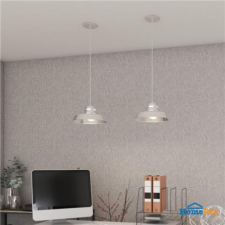 โคมไฟช่อ CARINI MODERN H-3820 โลหะ สีเงิน 1 หัว_2