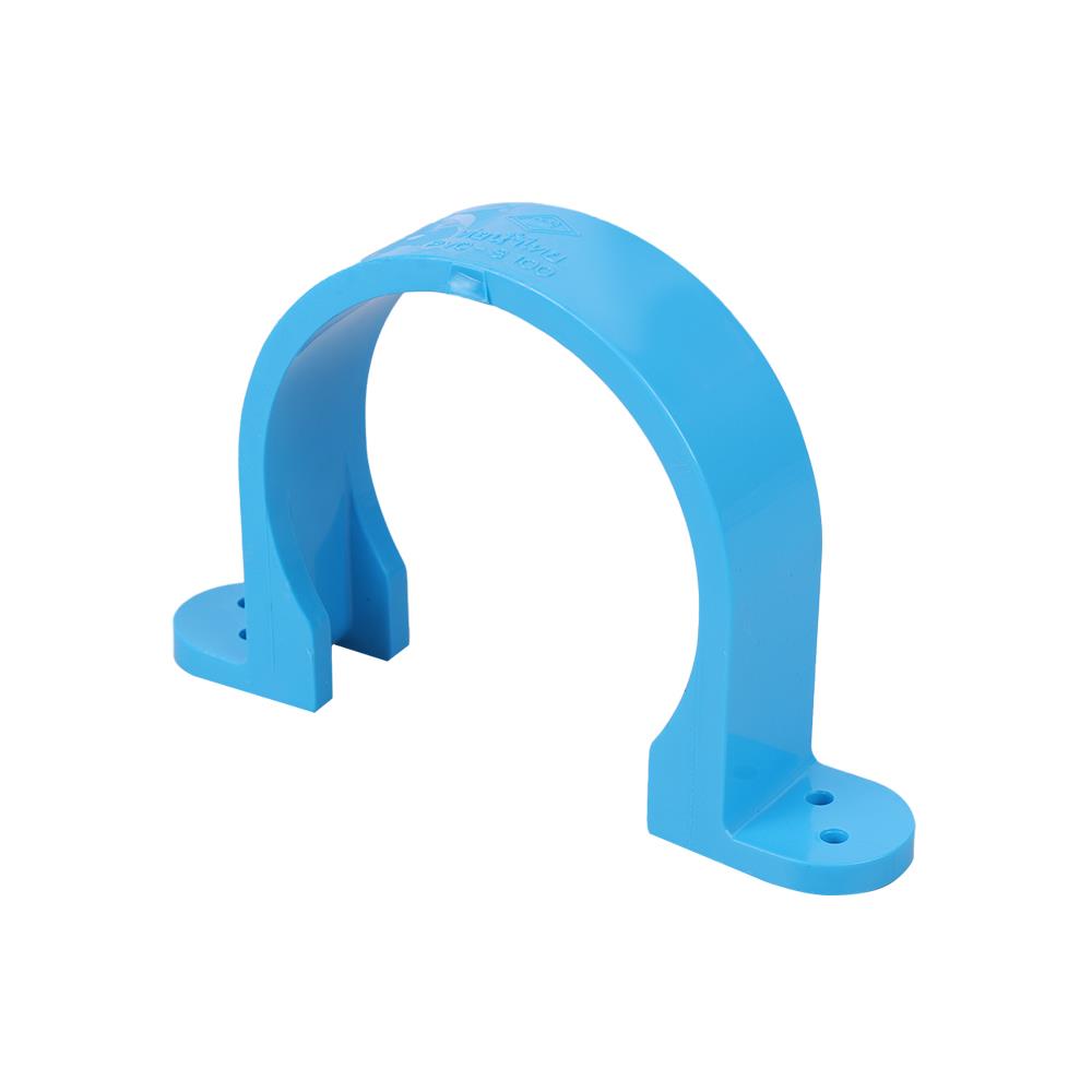 กิ๊ปจับท่อ PVC ตราท่อน้ำไทย 4 นิ้ว สีฟ้า