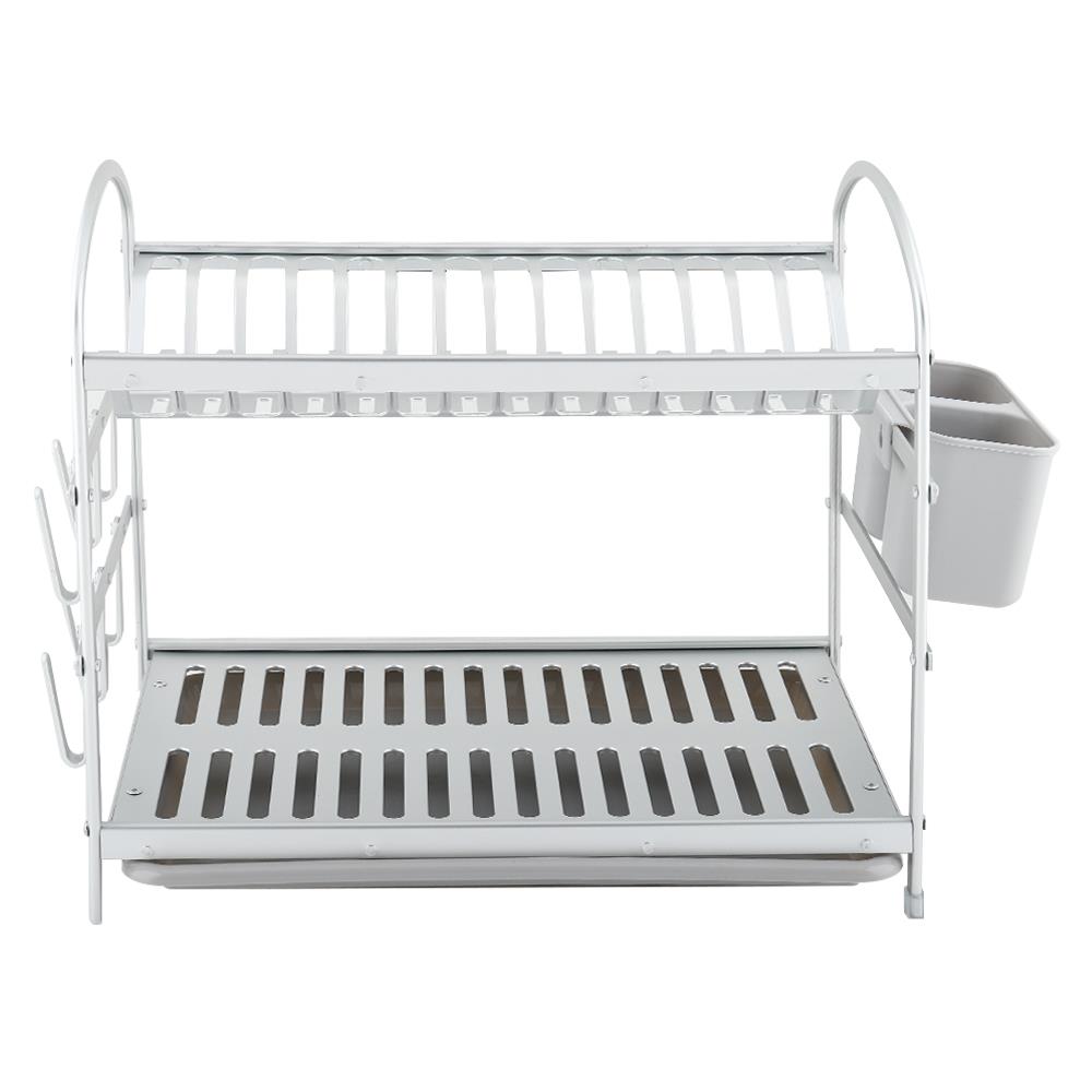 ชั้นคว่ำจานอะลูมิเนียม 2 ชั้น KECH CLASSICO