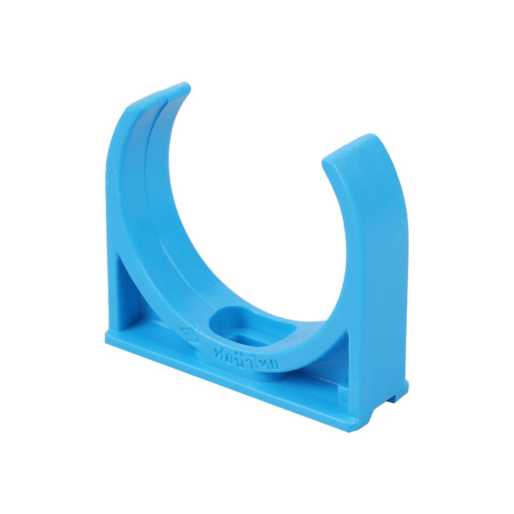 คลิปก้ามปู PVC ท่อน้ำไทย 1 1/2 นิ้ว สีฟ้า